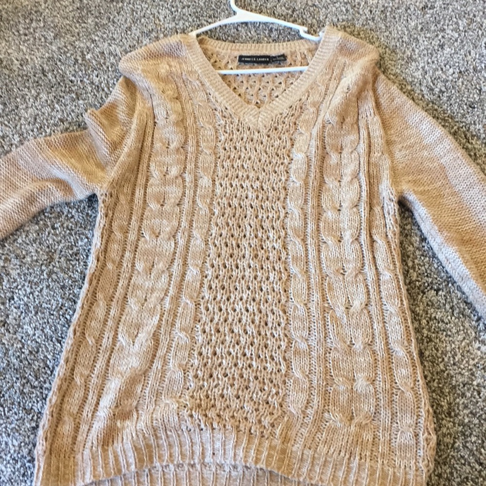 Brown sweater